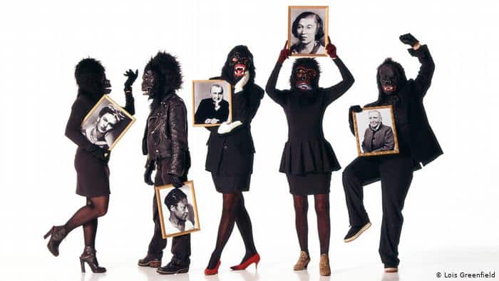 The New York activists, the Guerrilla Girls' fight against discrimination in the art world. Image credit: Lois Greenfeld | Image source: dw.com