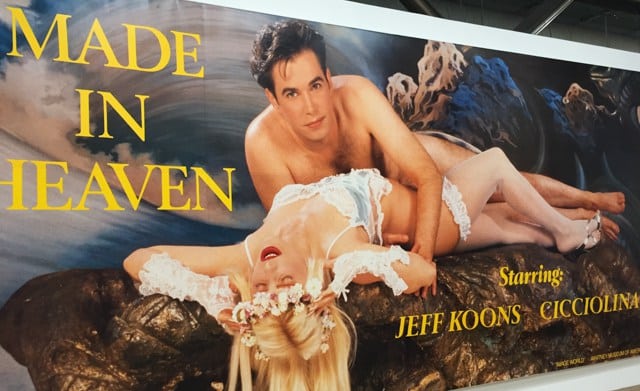 Made in Heaven (1989) is just one in a series of pornographic images of Jeff Koons and his ex-wife, Ilona Staller (Image courtesy of Modern Art at Centre Pompidou, Paris at Two and Fro)