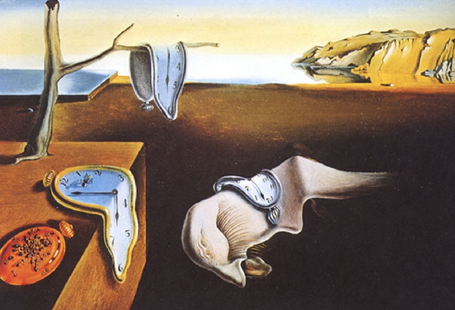 The Persistence of Memory (1931) by Salvador Dalí | Image source: phaidon.com