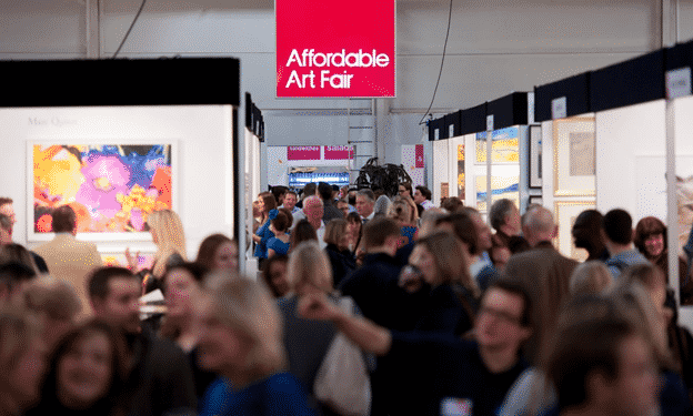 The Affordable Art Fair in Battersea Park, London