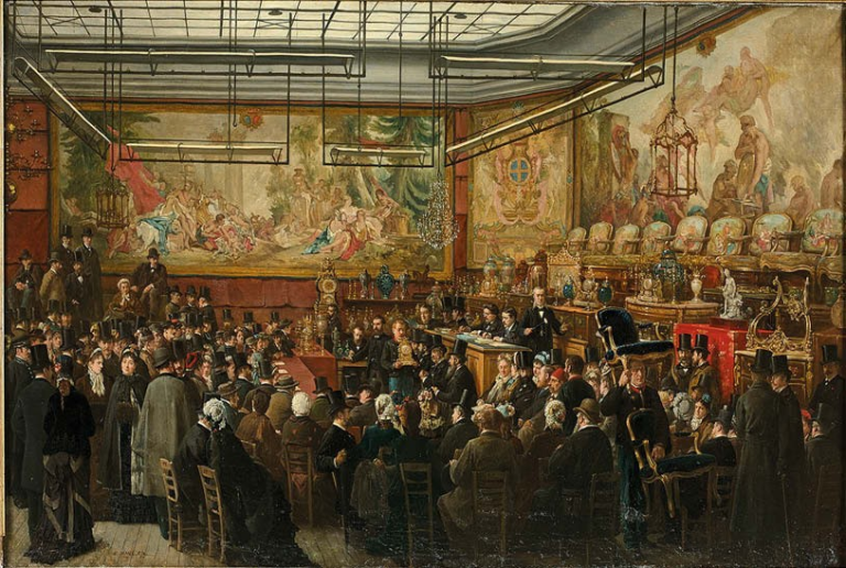 History of Auctions & Auction Houses