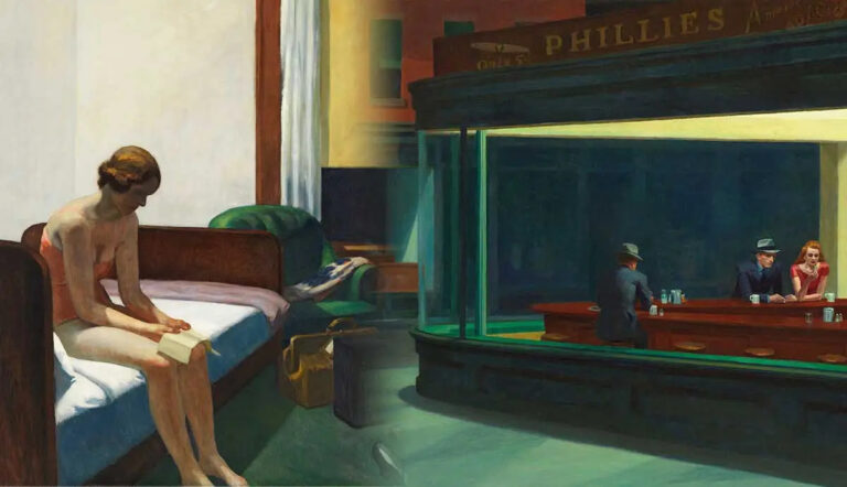 Edward Hopper's Symbolism of Urban Solitude and Social Distancing